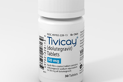 Tivicay is an integrase inhibitor consisting of antiretroviral agent dolutegravir