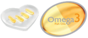 Softigel Omega-3 oils and capsules. 